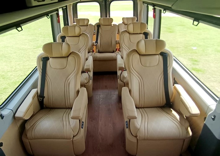 10 Seater Force Urbania Van Hire In Delhi 10 Seater Luxury Minivan On